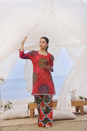 Feathers Whisper Winds Unstitched Printed Lawn 2Pc Suit RUBEL-FT511