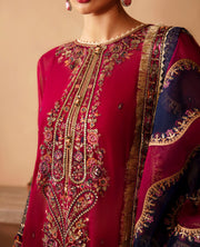 Raahi by Xenia Embroidered Chiffon Unstitched 3Pc Suit RUL-24-02 MEHKASH