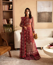 Raahi by Xenia Embroidered Chiffon Unstitched 3Pc Suit RUL-24-03 ISHAMA