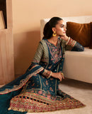 Raahi by Xenia Embroidered Chiffon Unstitched 3Pc Suit RUL-24-07 NEHMAT