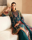 Raahi by Xenia Embroidered Chiffon Unstitched 3Pc Suit RUL-24-07 NEHMAT