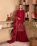 Raahi by Xenia Embroidered Chiffon Unstitched 3Pc Suit RUL-24-10 AURORE