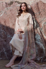 Seran Afsanah Embroidered Lawn Unstitched 3Pc Suit D-05 RUMI