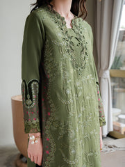 Faiza Faisal Dastaan Embroidered Khaddar Unstitched 3Pc Suit - RUMIYA