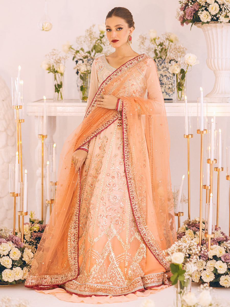 Sawariya by Roheenaz Luxury Chiffon Unstitched 3Pc Suit RUNCH230101