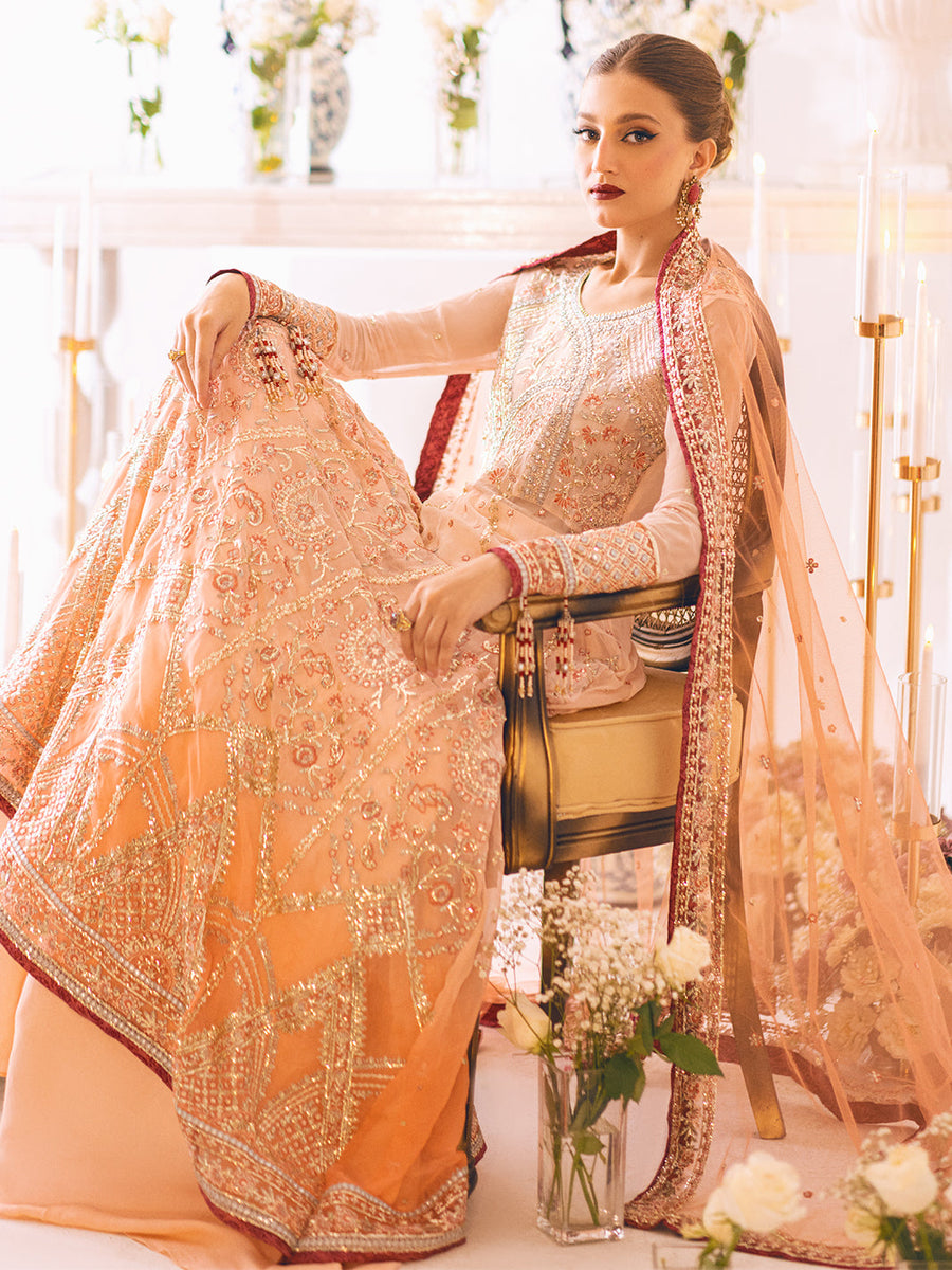 Sawariya by Roheenaz Luxury Chiffon Unstitched 3Pc Suit RUNCH230101