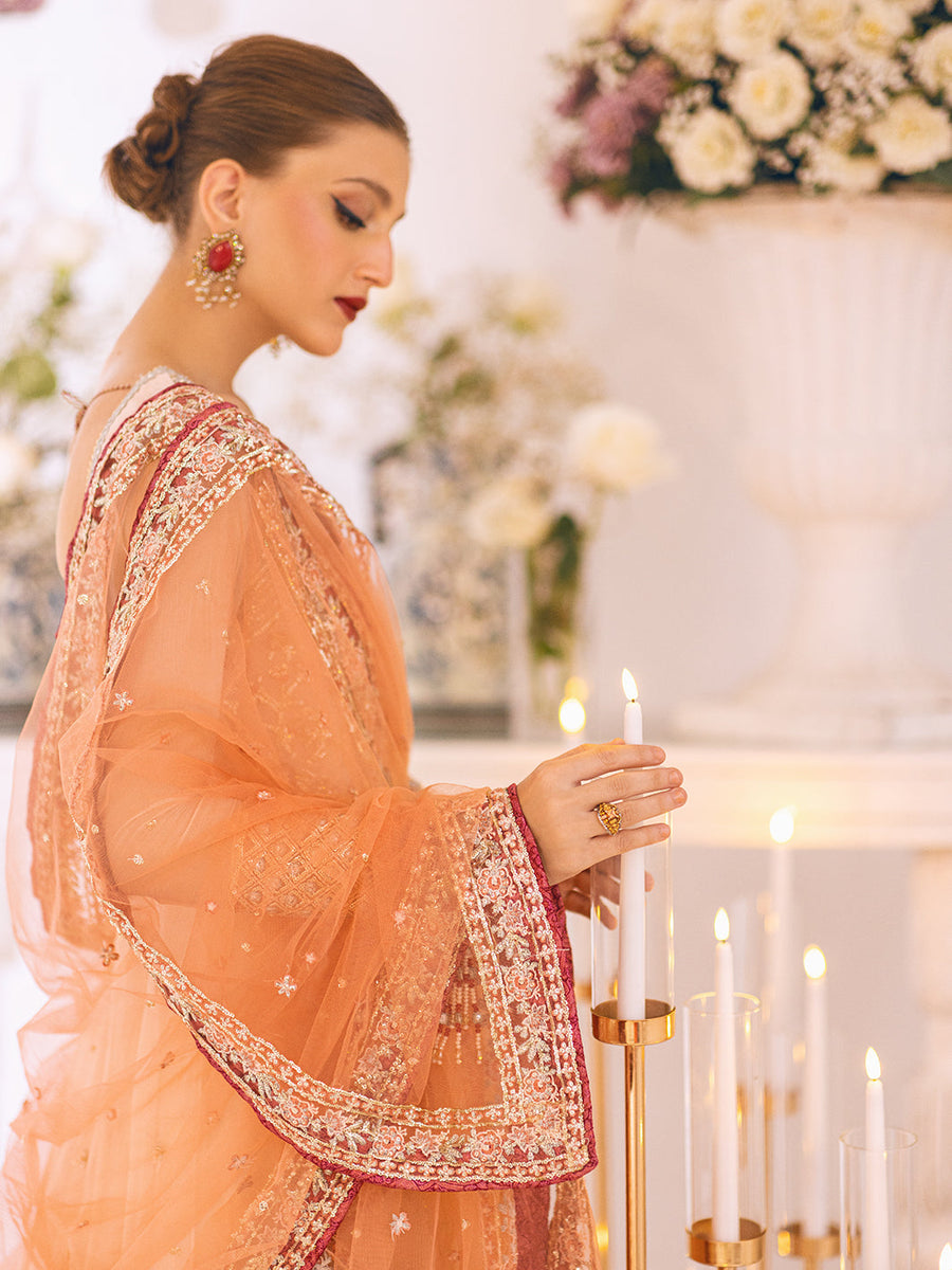 Sawariya by Roheenaz Luxury Chiffon Unstitched 3Pc Suit RUNCH230101