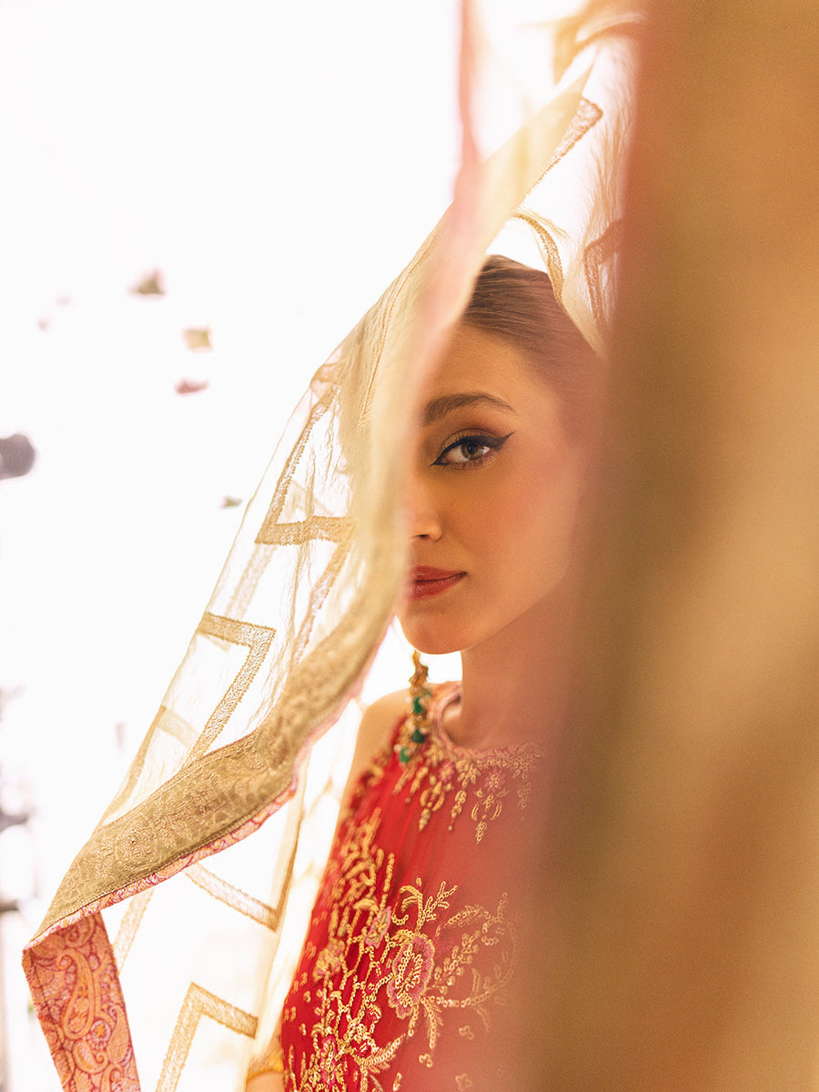 Sawariya by Roheenaz Luxury Chiffon Unstitched 3Pc Suit RUNCH230103