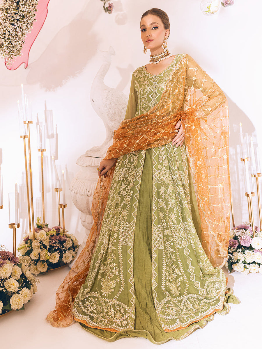 Sawariya by Roheenaz Luxury Chiffon Unstitched 3Pc Suit RUNCH230105