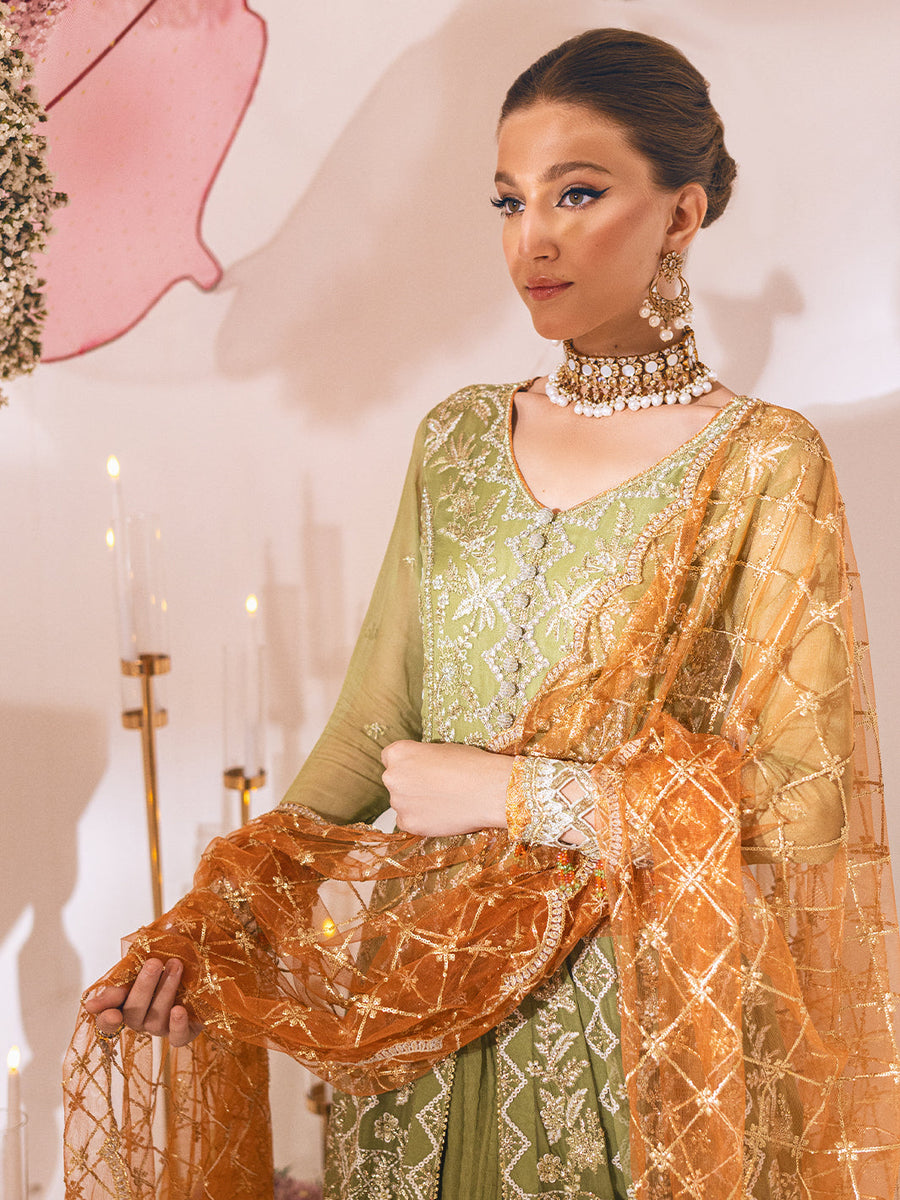 Sawariya by Roheenaz Luxury Chiffon Unstitched 3Pc Suit RUNCH230105
