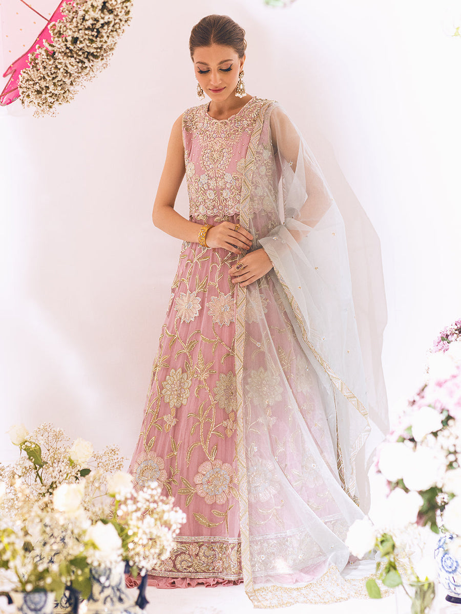 Sawariya by Roheenaz Luxury Chiffon Unstitched 3Pc Suit RUNCH230106