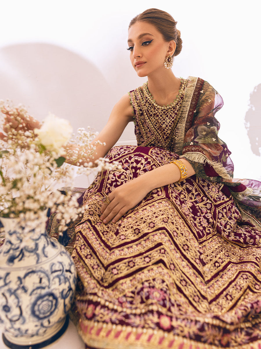 Sawariya by Roheenaz Luxury Chiffon Unstitched 3Pc Suit RUNCH230107
