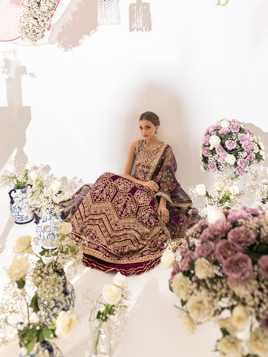 Sawariya by Roheenaz Luxury Chiffon Unstitched 3Pc Suit RUNCH230107