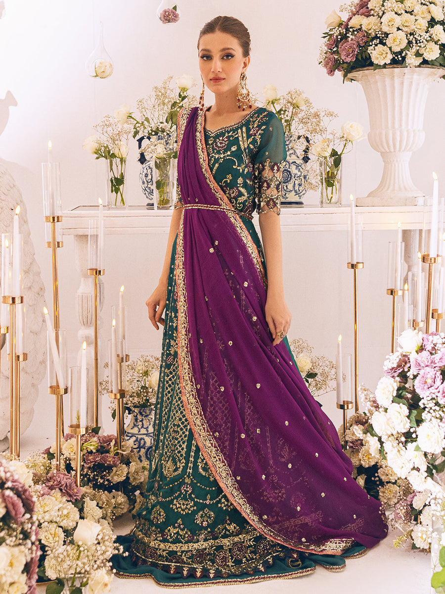 Sawariya by Roheenaz Luxury Chiffon Unstitched 3Pc Suit RUNCH230108