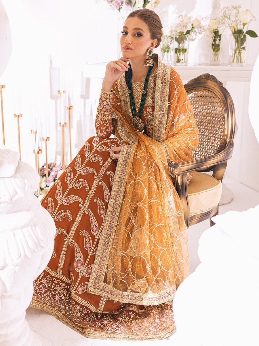 Sawariya by Roheenaz Luxury Chiffon Unstitched 3Pc Suit RUNCH230109
