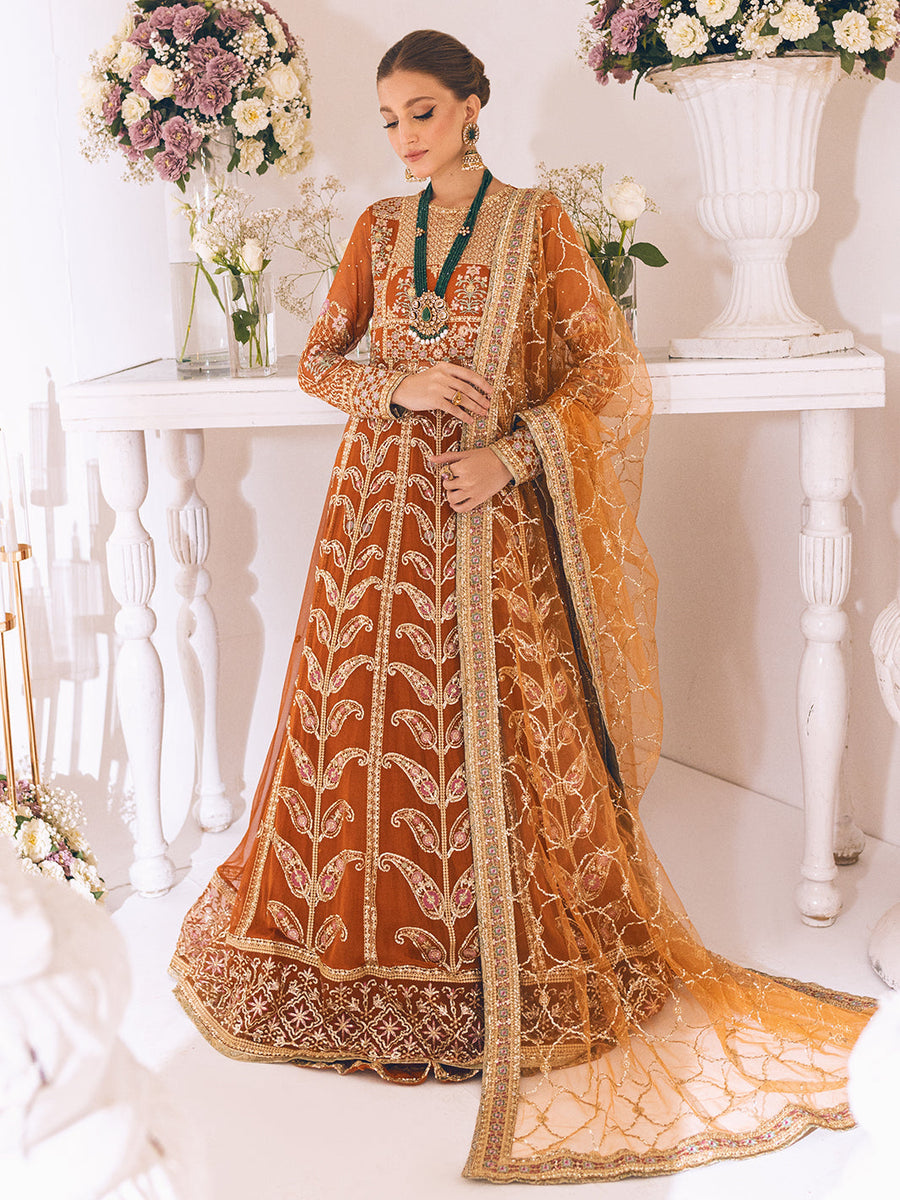 Sawariya by Roheenaz Luxury Chiffon Unstitched 3Pc Suit RUNCH230109