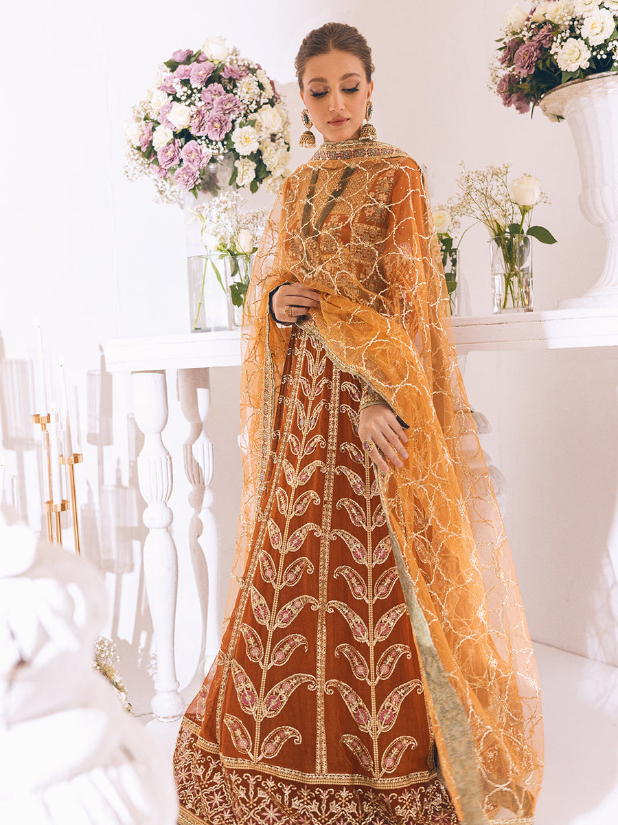 Sawariya by Roheenaz Luxury Chiffon Unstitched 3Pc Suit RUNCH230109
