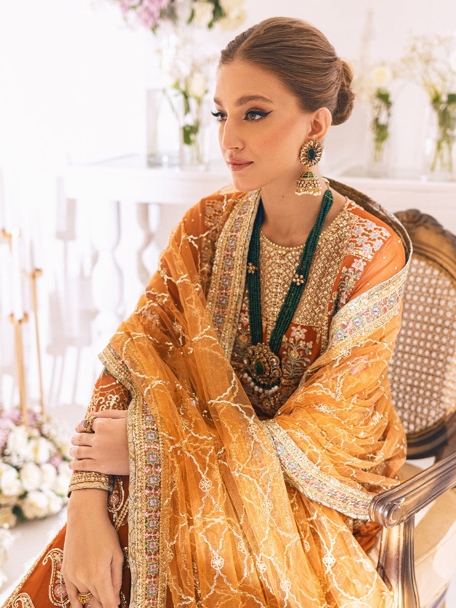 Sawariya by Roheenaz Luxury Chiffon Unstitched 3Pc Suit RUNCH230109