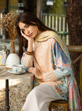 Roheenaz Ethereal Bloom Unstitched Printed Lawn 3Pc Suit RNZ-01B Ornella