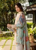 Roheenaz Ethereal Bloom Unstitched Printed Lawn 3Pc Suit RNZ-01B Ornella