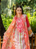 Roheenaz Ethereal Bloom Unstitched Printed Lawn 3Pc Suit RNZ-03A Roselle