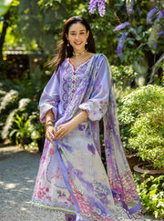 Roheenaz Ethereal Bloom Unstitched Printed Lawn 3Pc Suit RNZ-05B Meliora