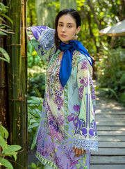 Roheenaz Ethereal Bloom Unstitched Printed Lawn 3Pc Suit RNZ-06B Florisse