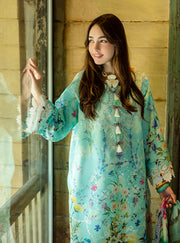 Roheenaz Ethereal Bloom Unstitched Printed Lawn 3Pc Suit RNZ-07B Maristela