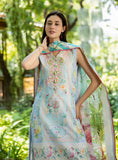 Roheenaz Ethereal Bloom Unstitched Printed Lawn 3Pc Suit RNZ-08A Mistelle
