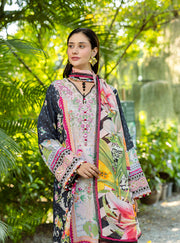 Roheenaz Ethereal Bloom Unstitched Printed Lawn 3Pc Suit RNZ-08B Nymeria
