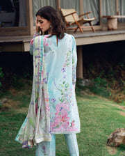 Roheenaz Garden Veil Printed Lawn Unstitched 3Pc Suit RNZ2503A Twilight Fizz
