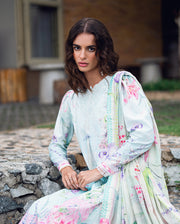 Roheenaz Garden Veil Printed Lawn Unstitched 3Pc Suit RNZ2503A Twilight Fizz
