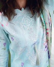 Roheenaz Garden Veil Printed Lawn Unstitched 3Pc Suit RNZ2503A Twilight Fizz