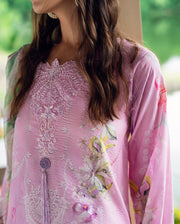 Roheenaz Garden Veil Printed Lawn Unstitched 3Pc Suit RNZ2503B Rosey Daze