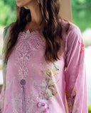 Roheenaz Garden Veil Printed Lawn Unstitched 3Pc Suit RNZ2503B Rosey Daze