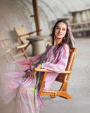 Roheenaz Garden Veil Printed Lawn Unstitched 3Pc Suit RNZ2503B Rosey Daze