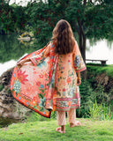 Roheenaz Garden Veil Printed Lawn Unstitched 3Pc Suit RNZ2504A Petal Glaze