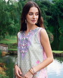 Roheenaz Garden Veil Printed Lawn Unstitched 3Pc Suit RNZ2507B Tulip Sugar