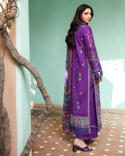 Roheenaz Summer Reverie Embroidered Lawn Unstitched 3Pc Suit - Aurelia