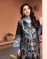 Roheenaz Summer Reverie Embroidered Lawn Unstitched 3Pc Suit - Virella