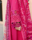 Roheenaz Summer Reverie Embroidered Lawn Unstitched 3Pc Suit - Ivoria