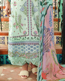 Roheenaz Summer Reverie Embroidered Lawn Unstitched 3Pc Suit - Rosaline