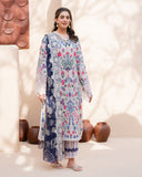 Roheenaz Summer in Bloom Printed Lawn Unstitched 3Pc Suit - ROSETTE