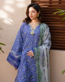 Roheenaz Summer in Bloom Printed Lawn Unstitched 3Pc Suit - BOTANICA