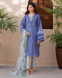 Roheenaz Summer in Bloom Printed Lawn Unstitched 3Pc Suit - BOTANICA