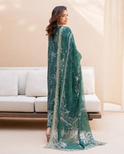 Roheenaz Summer in Bloom Printed Lawn Unstitched 3Pc Suit - GARDENIA VEIL