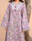 Roheenaz Summer in Bloom Printed Lawn Unstitched 3Pc Suit - ROSE VEIL