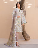 Roheenaz Summer in Bloom Printed Lawn Unstitched 3Pc Suit - FLORA GRACE