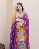 Roheenaz Summer in Bloom Printed Lawn Unstitched 3Pc Suit - CAMELLIA CHARM