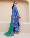 Roheenaz Summer in Bloom Printed Lawn Unstitched 3Pc Suit - ROSEWATER BLOOM